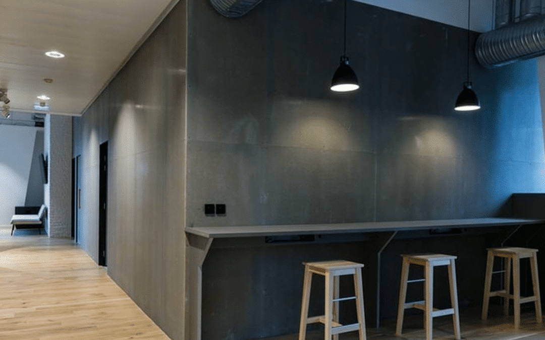 Interior – walls & ceiling for office building