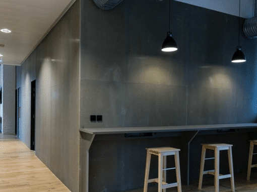 Interior – walls & ceiling for office building